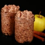 2 jars of high protein apple pie overnight oats.